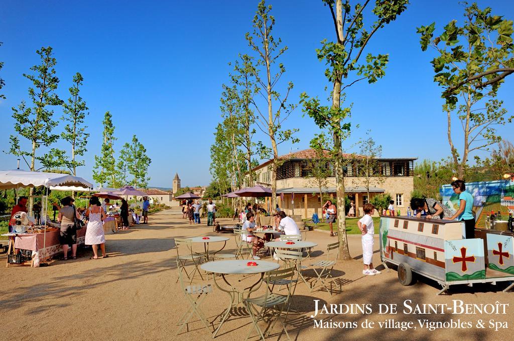 Les Jardins De Saint Benoit By Popinns Exterior foto